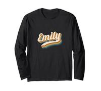 Vintage Emily Personalized Name Emily Long Sleeve T-Shirt