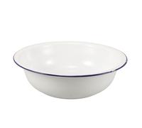Vintage Enamel Foot Soaking Tub 34cm White Large Basin
