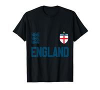 Vintage England Flag Artistic Emblem Design T-Shirt