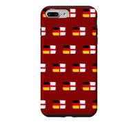 Vintage England Germany Flag Proud English German Fans Pride Case for iPhone 7 Plus/8 Plus