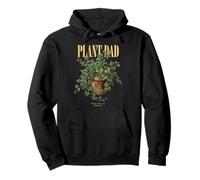Vintage English Ivy Plant Dad Nature Flora Gardener Pullover Hoodie