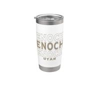 Vintage Enoch Utah Stainless Steel Insulated Tumbler