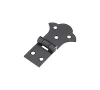 Vintage Epoxy Black Decorative Butterfly Unequal Cupboard Door Hinge - Ideal for Furniture Wooden Box Cabinet Internal Door Hinge