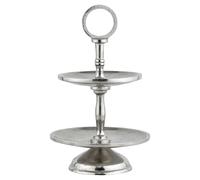 Vintage Etagere Fruit Muffin Cupcake Cake Stand 2 Levels Fruit Bowl Wedding