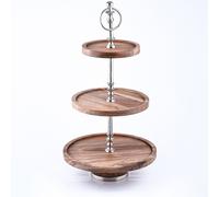 Vintage Etagere Fruit Muffin Cupcake Cake Stand 3 Tiers Fruit Bowl Wedding