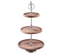 Vintage Etagere Fruit Muffin Cupcake Cake Stand 3 Tiers Fruit Bowl Wedding