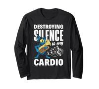 Vintage Euphonium Player Brass Orchestra Long Sleeve T-Shirt