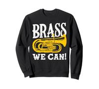 Vintage Euphonium Player Brass Orchestra Sweatshirt