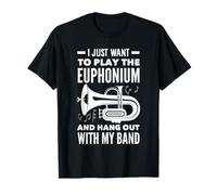 Vintage Euphonium Player Brass Orchestra T-Shirt