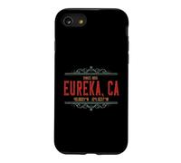 Vintage Eureka California USA GPS Coordinates Souvenir Case for iPhone SE (2020) / 7/8