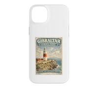 Vintage Europa Point Gibraltar Lighthouse Travel Design Case for iPhone 14 Plus