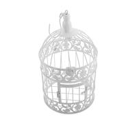 Vintage European Cage Decor Small Decorative Birdcage for Home Wedding Hotel Photography Prop Unique Bird Sculpture with Natural Touch