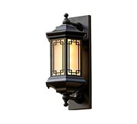 Vintage European Villa Outdoor Wall Lamp, Modern Decorative Lighting for Gardens & Patios, Stylish Shelter Light Fixture for Home & Outdoor Spaces