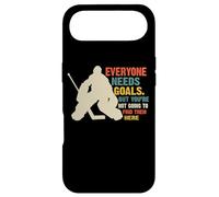 Vintage Everyone Needs Goals Ice Hockey Goalie Hockey Player Case for iPhone Air