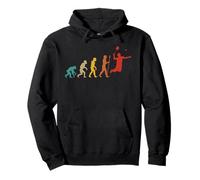 Vintage Evolution Costume Badminton Player Fan Trainer Group Pullover Hoodie
