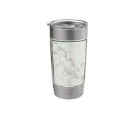 Vintage Exuma Islands Map (1887) Stainless Steel Insulated Tumbler