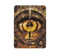 Vintage Eyeball Automotive Air Fresheners Mirror Aromatherapy Tablets Ornament Car Fragrance Scented Cards Square