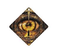 Vintage Eyeball Automotive Air Fresheners Mirror Aromatherapy Tablets Ornament Car Fragrance Scented Cards Rhombus