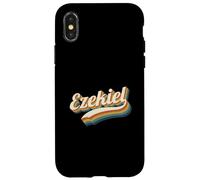Vintage Ezekiel Personalized Name Ezekiel Case for iPhone X/XS
