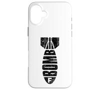 Vintage F-Bomb Dropping Sarcastic Cussing Swearing Profanity Case for iPhone 16 Plus