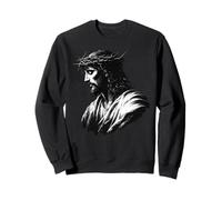 Vintage Face of Jesus Christ Christian Faith T-Shirt Sweatshirt