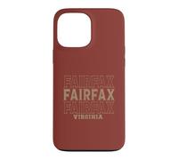 Vintage Fairfax Virginia Case for iPhone 13 Pro Max