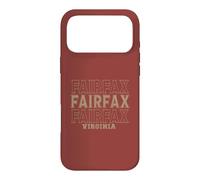 Vintage Fairfax Virginia Case for iPhone 17 Pro Max