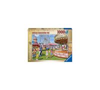 Vintage Fairground Fun 1000 Piece Jigsaw Puzzle for Adults & Kids Age 12 Years Up