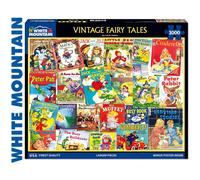 White Mountain Vintage Fairy Tales Puzzles for Adults 1000 Pieces Jigsaw Children Book Puzzle