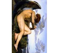 Vintage Fallen Angel Alexandre Cabanel Paint 1847 Wall Art Photo Picture Print Poster (A1 594 x 841mm)