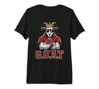 Vintage Fantasy Football Goat Champion Commish Warrior Champ Premium T-Shirt