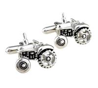 Vintage Farm Tractor Cufflinks Plating Retro Tractor Shirt Cuff Link Men's Accessory