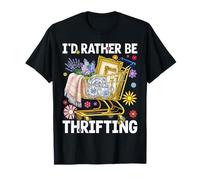 Vintage Fashion Finds I'd Rather Be Thrifting T-Shirt