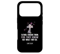 Vintage Father Forgive Them For They Know Not What They Do Case for iPhone 17 Pro