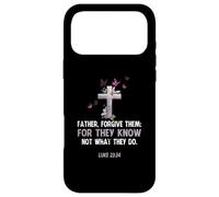 Vintage Father Forgive Them For They Know Not What They Do Case for iPhone 17 Pro Max