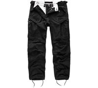 VINTAGE FATIGUES MENS COMBAT TROUSERS SURPLUS CARGO ARMY STYLE WORK PANTS BLACK