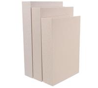 Vintage Faux Books 3pcs Book-shaped Storage Boxes with Burlap Cover | Beige Paper and Linen Finish, Discreet Jewellery and Keys Concealment, Window Sill Display, Living Room Decor