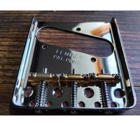 Vintage Fender Telecaster 3-Saddle Bridge, Nickel Finish