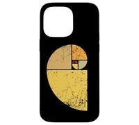 Vintage Fibonacci Spiral Science Golden Ratio Cool Math Case for iPhone 14 Pro Max