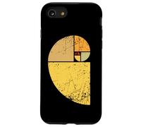 Vintage Fibonacci Spiral Science Golden Ratio Cool Math Case for iPhone SE (2020) / 7/8