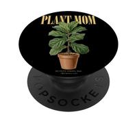 Vintage Fiddle-Leaf Fig Plant Mom Nature Flora Gardener PopSockets Adhesive PopGrip