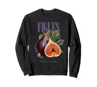 Vintage Fig Sweet Flavor Organic Fruit Botanical Sweatshirt