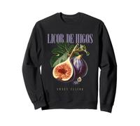 Vintage Fig Sweet Flavor Organic Fruit Botanical Sweatshirt