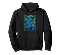 Vintage Fiji Island Surf Retro Travel Souvenir Pullover Hoodie