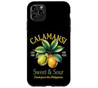 Vintage Filipino Lime Calamansi Fruit Philippine Lemon Retro Case for iPhone 11 Pro Max