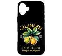 Vintage Filipino Lime Calamansi Fruit Philippine Lemon Retro Case for iPhone 16 Plus