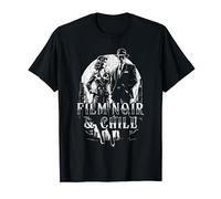 Vintage Film Style Movie Theater Detective Cinema Film Noir T-Shirt