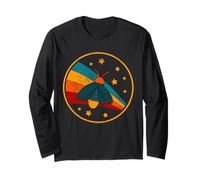 Vintage Fireflies Lightning Bugs Glow-Worm Long Sleeve T-Shirt