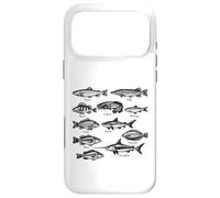 Vintage Fish Field Guide Illustration Fishing Nature Lover Case for iPhone 17 Pro Max