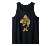 Vintage Fish Skeleton Tank Top